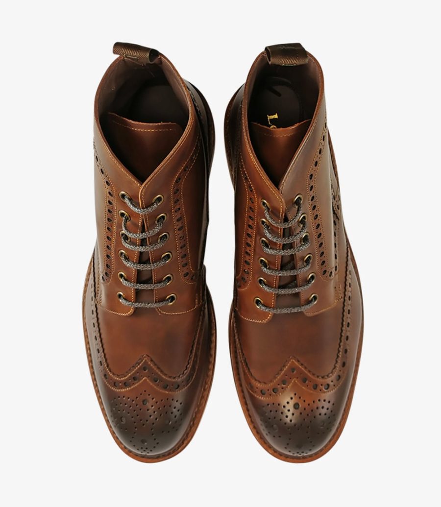 Loake Wharfdale Wüstenstiefel Herren Braun | AT1149607