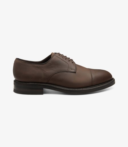 Loake Ampleforth Kappe-cap Derby Schuhe Herren Braun | AT2851293