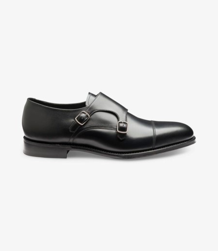 Loake Cannon Mönchs Schuhe Herren Schwarz | AT2324871