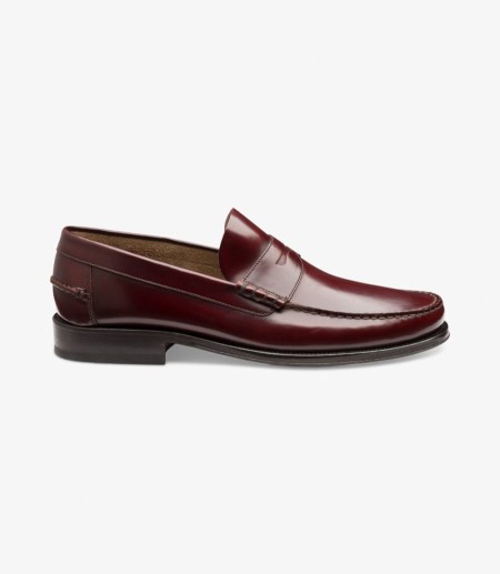 Loake Princeton Loafers Herren Bordeaux | AT4215372